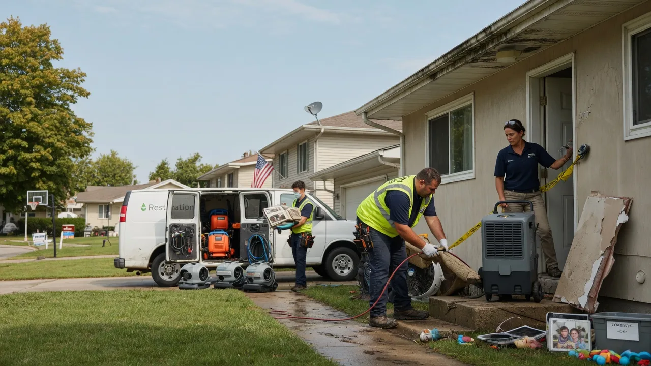 Water Damage Restoration in Darien, WI near me